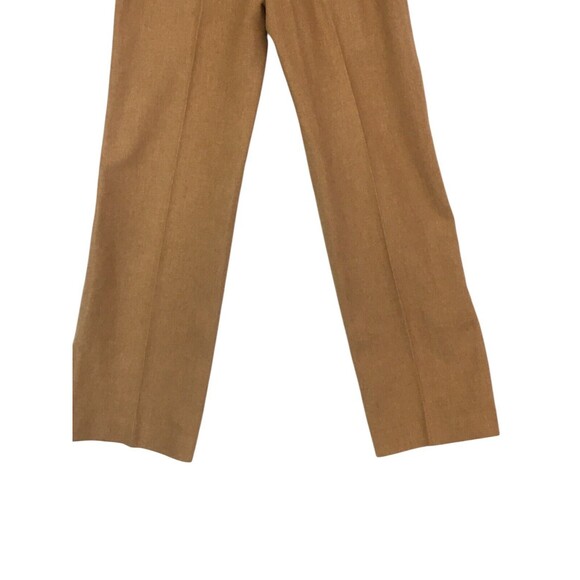 Bronson of California Vintage 70s Tan Wool Dress Pants, Bareback 7-8, ‎ 24 Waist - Picture 8 of 10